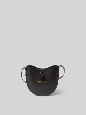 Victoria Beckham Crossbody Bag mit Logo-Print in Black, Gr&ouml;&szlig;e 1