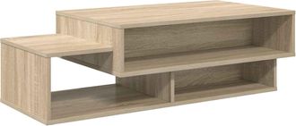 vidaXL Mesa De Caf&eacute; Roble Sonoma 105 X 50 X 32,5 Cm Vidaxl