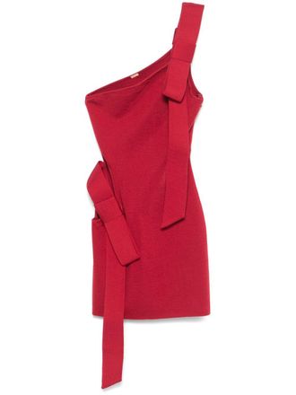 Cult Gaia Blendie mini dress - women - Nylon/Polyester/Elastane - M - Red