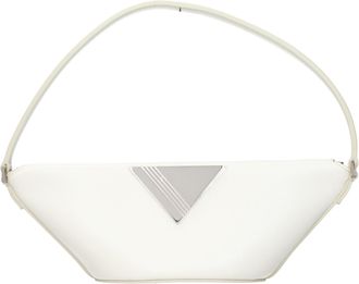 The Attico White Leather Womens Handbag