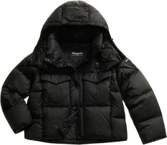 Blauer 25Wbldc 03169 Puffer Jacket - Dames - Winterjassen - Zwart - S - Leer - Jassen