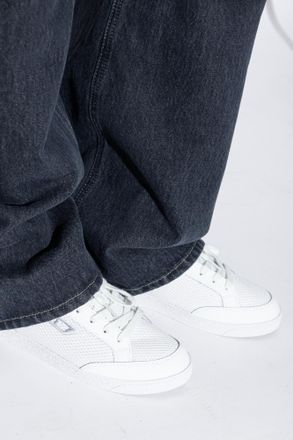 Diesel S-D-LEO LOW Sports Shoes, Womens, White