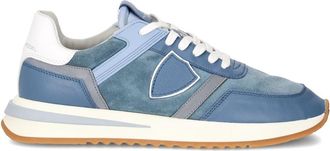 Philippe Model Sneakers Tropez 2.1 Running - Heren - Sneakers - Blauw - 44 EU - Katoen - Schoenen