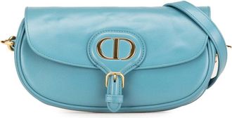 Dior Borsa a tracolla Bobby East West in pelle di vitello 2022 - Blu