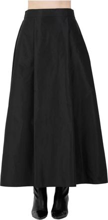 Corte dei Gonzaga Gonna - Dames - Maxi Rokken - Zwart - 3XL - Rokken