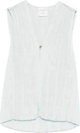 Forte_Forte Top plissettato - Blu