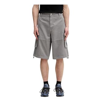 Martine Rose Utility Shorts - Heren - Korte broeken - Grijs - Maat: M Katoen