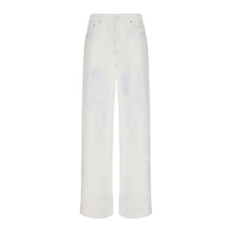 Stella McCartney Stella McCartney, Straight Jeans, female, White, Size: W27 Jeans