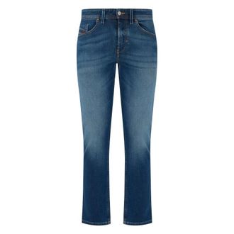 Diesel Slim-fit Jeans, male, Blue, Size: W26 Straight Cut Jeans