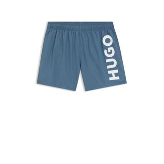 HUGO BOSS Swim shorts with vertical logo print