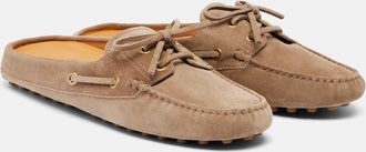 Tod's Suede slip-on shoes