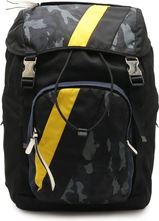 Prada Black Nylon Backpack (Pre-Owned)