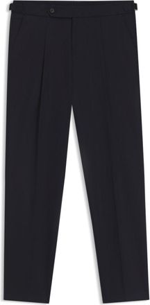 BOSS Tapered-fit trousers in stretch cotton