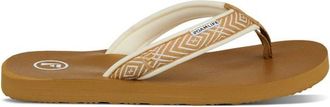 FoamLife Yogi Sandalen f&uuml;r Damen | braun/beige