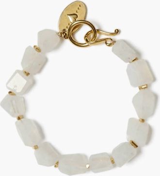 Chan Luu Womens Maris Bracelet In Gold/moonstone