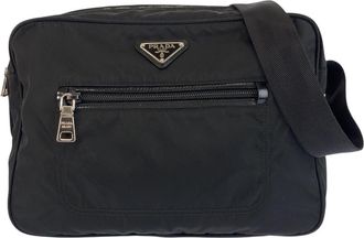 Prada Tessuto Nylon Shoulder Bag