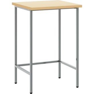 vidaXL Banco De Trabajo Gris 50 X 55 X 85 Cm Vidaxl