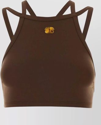 Blaz&eacute; Milano neely stretch nylon bikini top strappy
