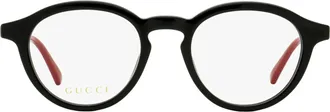 Gucci GG1871O Keyhole Pantos Eyeglasses - Black