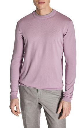 Jack Victor Dan Cotton Sweater in Lilac at Nordstrom, Size Xx-Large