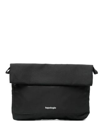 Topologie small Musette clutch bag - unisex - Polyester - OS - Black