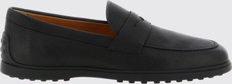 Tod's Mocassino Penny Loafer in pelle a grana con suola a gommini
