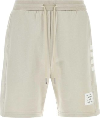 Thom Browne Sand Cotton Bermuda Shorts