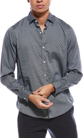 Ted Baker Blue Soren Clarot Print Shirt