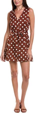 Wayf Button-Up Mini Dress