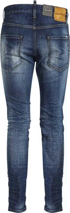 Dsquared2 Mens Cool Guy 5-Pocket Skinny Jeans Denim Cotton