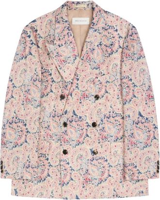 Dries Van Noten Bosier 4262 M.w. Jas - Heren - Blazers - Veelkleurig - S - Jassen