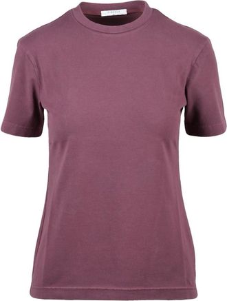 Circolo 1901 T-Shirt - Dames - Tops - Paars - Maat: S Katoen