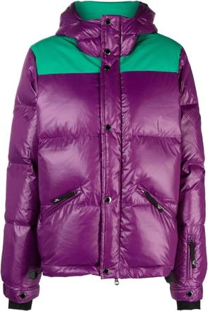 J.Lindeberg Paarse Puffer Donsjas - Dames - Winterjassen - Paars - XS - Nylon - Jassen