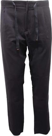 Entre Amis Italiaanse Stijl Broek - Heren - Chinos - Blauw - W34 - Broeken