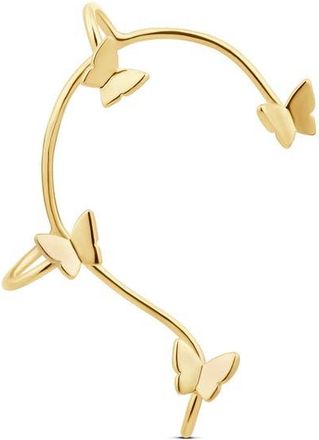 SHYMI Butterfly 18k Gold Filled Ear Cuff at Nordstrom