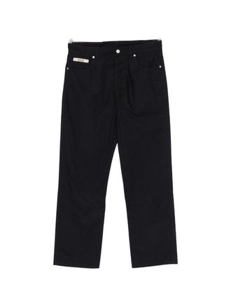 Moschino Straight-Leg Trousers In Silk And Nylon Blend