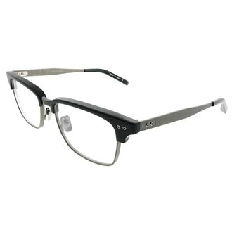 Dita Eyewear Statesman Three DRX-2064-A-BLK-SLV-55 Unisex Rectangle Eyeglasses 55mm