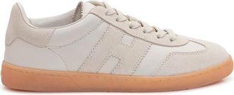 Hogan Cool Panelled Sneaker - female - Hogan - Sneakers - Beige - 3 UK - Shoes