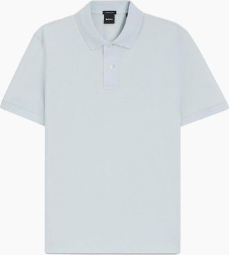 HUGO BOSS Mens Pallas Polo Shirt Blue - Size: 40