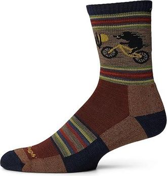 Darn Tough Willoughby Micro Crew Lightweight with Cushion Mens Crew Cut Socks Shoes Chestnut : XL (US 12.5-14.5), Wool/Nylon/Merino