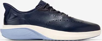 Cole Haan Mens &Oslash;riginal Grand Neoarc Quick-On Wingtip Oxford Shoes - Blue Size 10.5