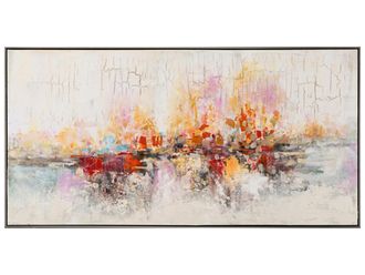Schubiger M&ouml;bel Bild Abstrakt Bunt 2