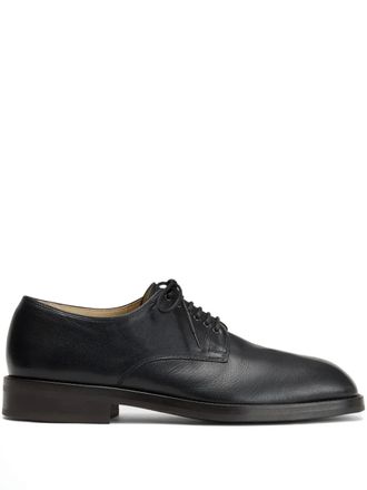 Christophe Lemaire Derby con punta allungata - Nero