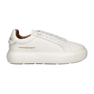 Alexander Smith Soho Leren Sneakers - Dames - Schoenen - Wit - Maat: 41 EU Leer