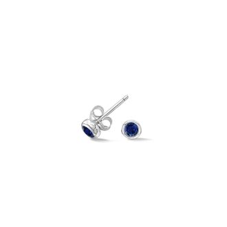 Dower & Hall 3mm Blue Sapphire Dewdrop Studs