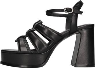 Ash Mina Soft Brasilnero - Dames - Sandalen met hakken - Zwart - 40 EU - Leer - Schoenen