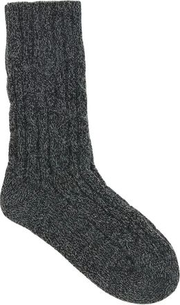 Loro Piana Calzini in maglia a trecce - Grigio