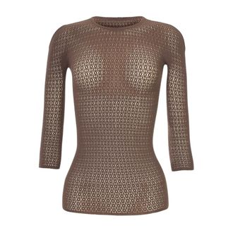 Wolford Mujer, Camisetas, Marr&oacute;n, Talla: S