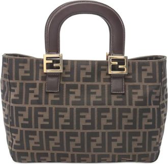 Fendi Borsa tote anni 2000 - Marrone