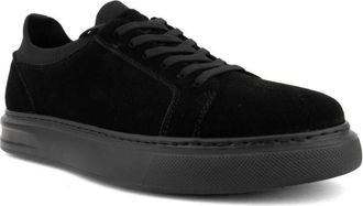 Sergio Moretti Leisure - Heren - Sneakers - Zwart - 45 EU - Leer - Schoenen